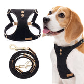 Puppytie dog harness medium fit for comfortable everyday walks.