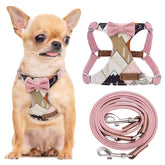 Puppytie No Pull XS harness side view for compact escape-proof fit.