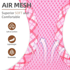 PUPTECK dog harness breathable mesh keeps your pup cool during play.