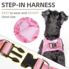 PUPTECK dog harness no-pull design reduces neck strain.