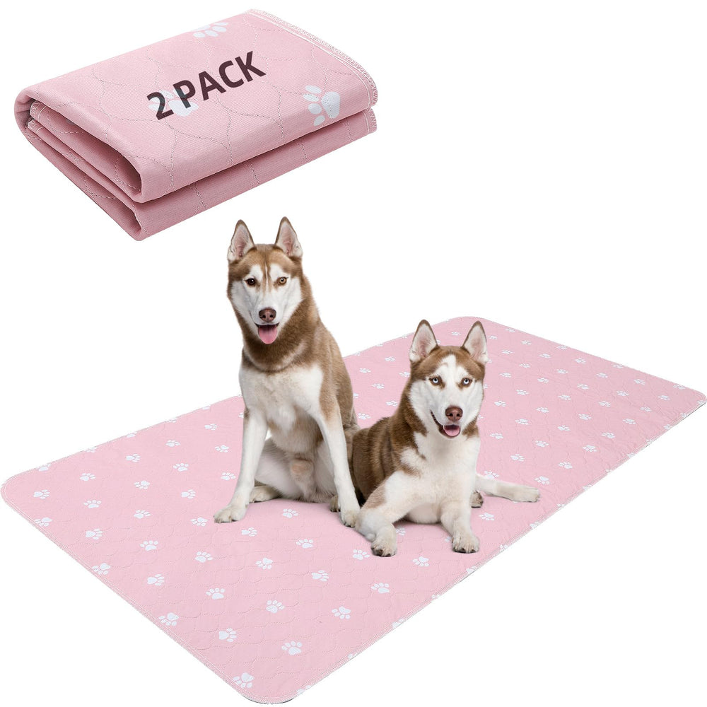 PUPTECK washables top-view pad with soft fabric offers comfort and quick absorption for pups