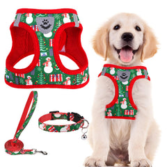 PUPTECK adjustable dog harness XXS worn for comfortable daily walks.