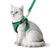 PUPTECK arnés gato malla ligera para paseos cómodos y seguros