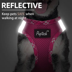 PUPTECK arnés reflectivo para la noche aumenta visibilidad.