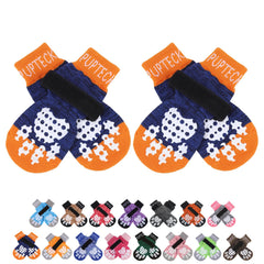 Calcetines antideslizantes PUPTECK con doble agarre para suelos lisos, mejor tracción.