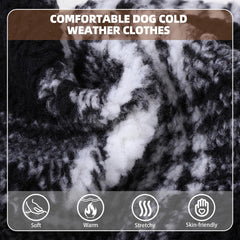 PUPTECK dog hoodie back pocket closeup shows practical storage
