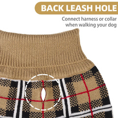 PUPTECK knit close-up reveals soft acrylic and stretch.