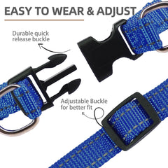 PUPTECK nylon material close-up highlights durability and comfort.