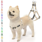 PUPTECK No Pull Harness beige front view for safer daily walks