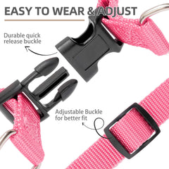 PUPTECK No Pull Harness durable nylon material for daily walks.