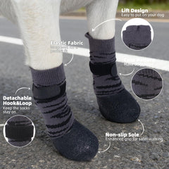 PUPTECK paw protection outdoors shields paws from debris during walks