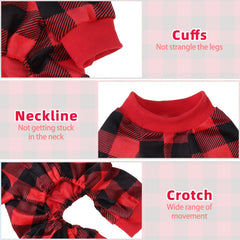 PUPTECK pajamas back pocket adds decorative practicality for snacks.