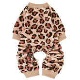 Pupteck soft fleece dog pajamas provide cozy warmth for small to medium dogs.