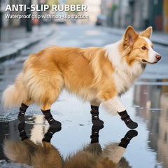 PUPTECK waterproof bottom keeps paws dry in light rain