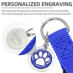 PUPTECK Wide soft webbing harness improves comfort during walks