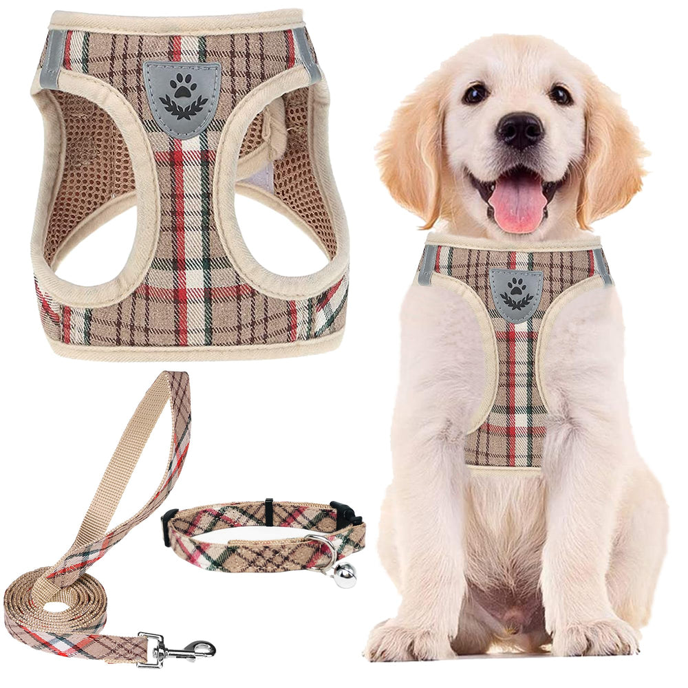 PUPTECK adjustable harness steps in easily for comfortable daily walks.