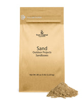 Pure Original Ingredients Sand 5lb bag, washed for clean outdoor use.