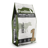 PureBites beef liver freeze-dried treat close-up, single-ingredient nutrition for dogs.