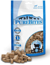 PureBites Lamb Liver Freeze Dried Dog Treats close-up showing single-ingredient nutrition
