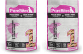 PureBites salmon dog treats packaging highlights single-ingredient salmon for simple snacking.