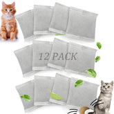 PurifyLogix 12-pack hooded litter box odor eliminators reduce smells in busy homes.