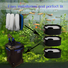PurifyLogix 3in1 coarse filter pad with activated carbon for odor control.