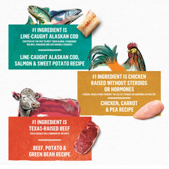 Purina Beyond Variety Pack 13oz cans shown for convenient multi-variant meals.