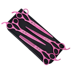 Purple Dragon 7-inch thinning scissors for precise thinning in fluffy coats