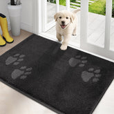 PURRUGS dirt-trapping door mat front door captures dirt and moisture.