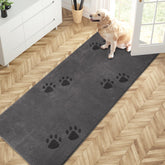 PURRUGS dirt trapping door mat front view reduces door wear and dirt.
