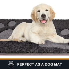 PURRUGS entryway rug with reinforced edges for durability.