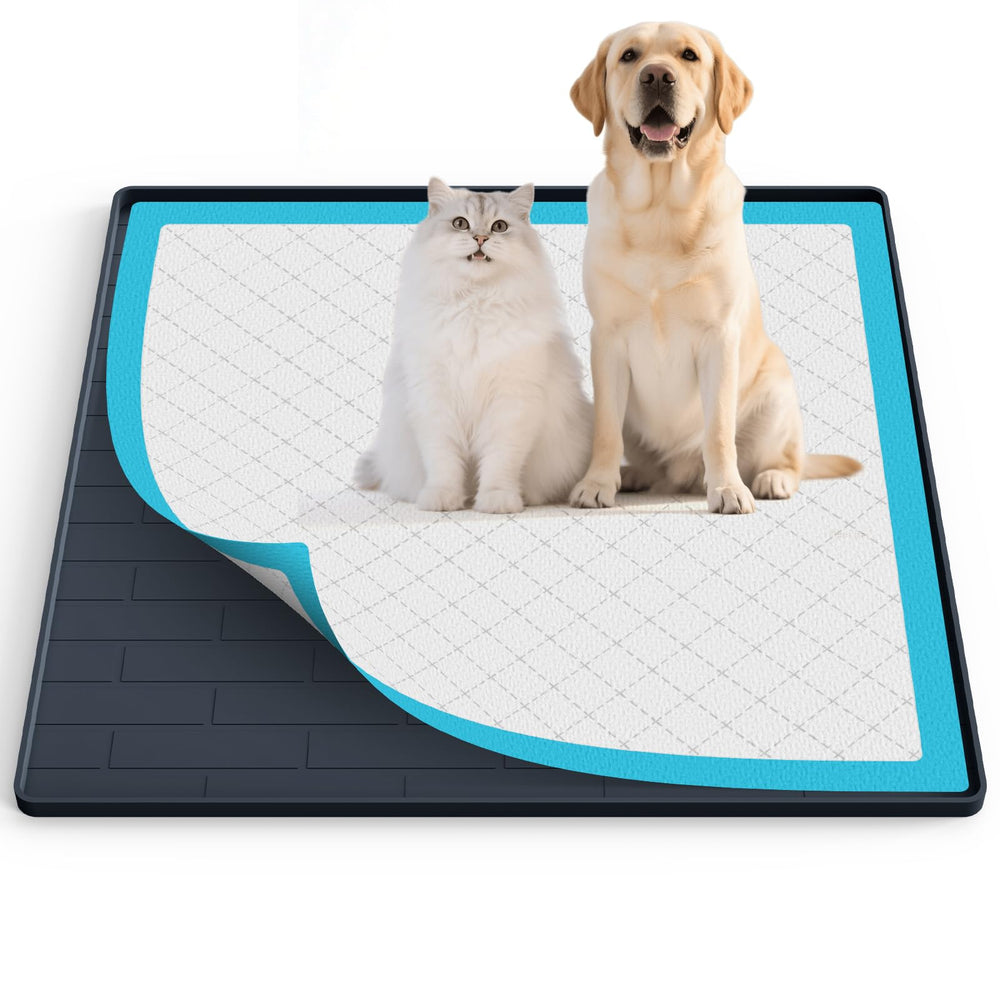 PUWANJILI pee pad tray holder 24x24 securely fits standard pads for mess-free training.