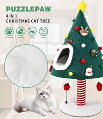 PuzzlePaw Christmas toy socks hanging for interactive play
