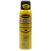 Pyranha Wipe N' Spray horse bottle showing long-lasting fly protection.