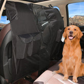 Q-DDOIT dog car net barrier front seats keeps pets contained for safer drives.