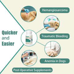 Qdewomax packaging and label with product details for pet owners