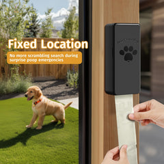qeerable magnetic opening ensures quick bag access during walks.