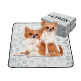 Qeils reusable puppy pads pack overview, durable training mats designed for daily use.
