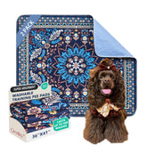 Qeils Washable Puppy Pads—soft top layer ideal for quick absorption.