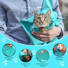 QiFind Cat Carrier Pouch uses breathable holes to improve air circulation for pets.
