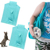 QiFind Cat Carrier Pouch ergonomic design supports comfortable, hands-free cat transport.
