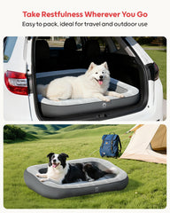 QPAU waterproof surface makes cleanup quick after outdoor adventures.