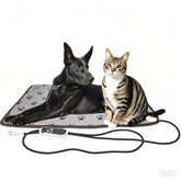 QUASILOVE puppy heating pad with digital display shows temperature control for cozy whelping warmth.