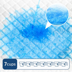Quilocare pheromone-training pad highlights scent cue for puppies.