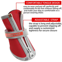QUMY shoes with reflective straps improve night safety during evening strolls.