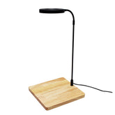 QWLWBU LED aquarium light with 360-degree coverage for nano tanks.