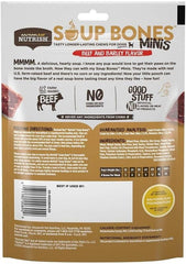 Rachael Ray Nutrish Soup Bones Minis mini-chew closeup, perfect size for small dogs.