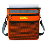 Raisingwell dog treat pouch with magnetic closure front pocket for quick access.