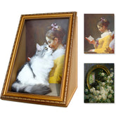 RAKKIHORU cat living art bed — cozy naps in art-inspired design