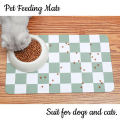 Ralxion absorbent dog mat captures spills quickly for tidy, dry floors